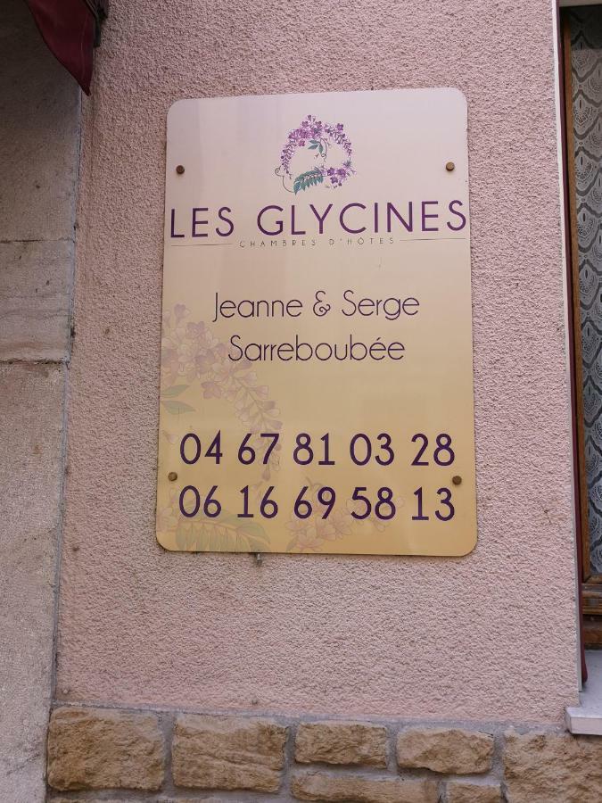 Les Glycines Acomodação com café da manhã Le Vigan  Exterior foto